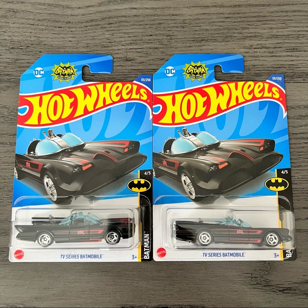 Hot Wheels - Batman Tv Series (set of 2)